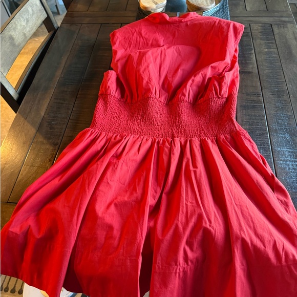 Anthropologie Red Mini Dress XL NWT - Picture 3 of 4
